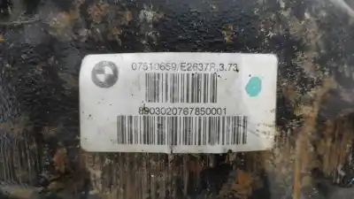 Second-hand car spare part rear differential for bmw x5 (e53) 3.0d oem iam references 07510659  