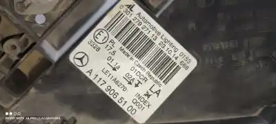 Автозапчасти б/у левая фара за mercedes-benz cla coupé cla 200 cdi / d (117.308) ссылки oem iam a1179065100  