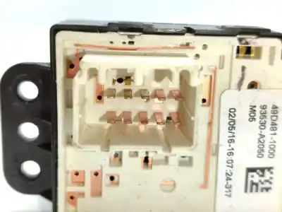 Peça sobressalente para automóvel em segunda mão comutador de espelhos retrovisores por kia ceed drive 136 cv / 100 kw referências oem iam 49d4811000