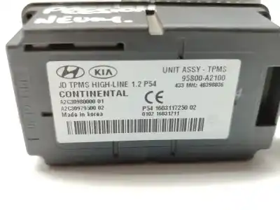Peça sobressalente para automóvel em segunda mão módulo eletrônico por kia ceed drive 136 cv / 100 kw referências oem iam 95800a2100