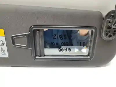 Peça sobressalente para automóvel em segunda mão para-sol direito por kia pro cee'd (jd) 1.6 crdi 136 referências oem iam 85202a2000wk / 85202a2000ed  