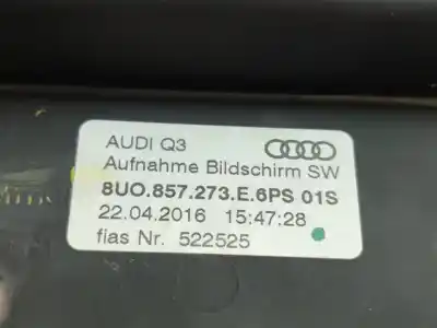 Автозапчастина б/у багатофункційний дисплей для audi q3 (8ub, 8ug) 2.0 tdi посилання на oem iam 8u0857273e  