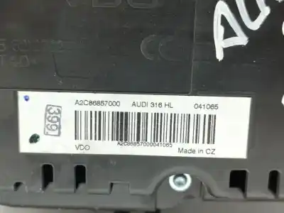 Автозапчастина б/у панель інструментів для audi q3 (8ub, 8ug) 2.0 tdi посилання на oem iam 8u0920930g  