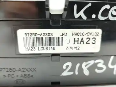 Pièce détachée automobile d'occasion commande de climatisation / chauffage pour kia cee´d drive références oem iam 97250a2203  