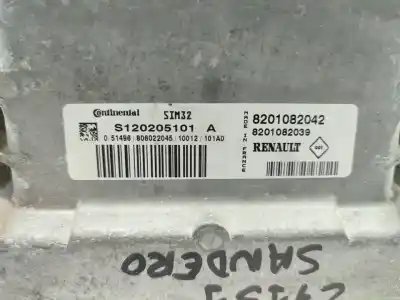 Second-hand car spare part ecu engine control for dacia sandero básico oem iam references 8201082042  
