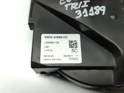 Автозапчастина б/у замок дверей заднього лівого для land rover range rover evoque evoque hse посилання на oem iam k8d224995cc  