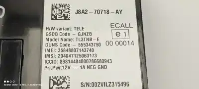 Автозапчастина б/у електронний модуль для land rover range rover evoque evoque hse посилання на oem iam j8a2707184y  