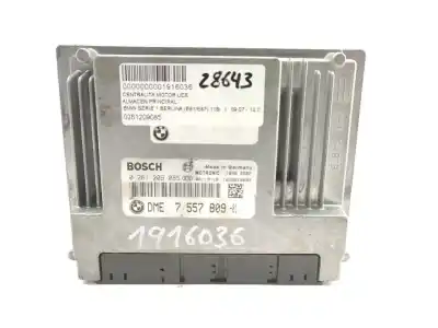 Peça sobressalente para automóvel em segunda mão centralina de motor uce por bmw serie 1 berlina (e81/e87) 116i referências oem iam 0261209085