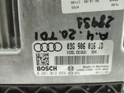 Second-hand car spare part ecu engine control for audi a4 b7 avant (8ed) 2.0 tdi 16v oem iam references 0281012654  