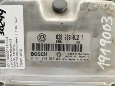 Second-hand car spare part ecu engine control for seat toledo (1m2) select oem iam references 02810100620  