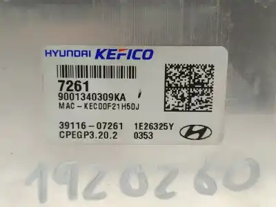 Second-hand car spare part ecu engine control for hyundai i10 basis oem iam references 9001340309ka  