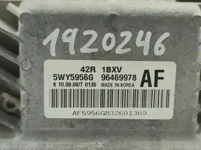 Second-hand car spare part ecu engine control for chevrolet aveo ls oem iam references 5wy5956g  