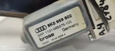 Автозапчасти б/у регулятор стекла переднего правого за audi a4 b8 (8k2) 2.0 tdi ссылки oem iam 8k0959802  