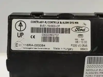 Second-hand car spare part electronic module for ford fiesta (cb1) econetic oem iam references 8v5115k600cf  