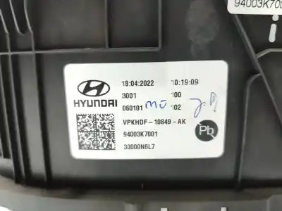 Peça sobressalente para automóvel em segunda mão quadrante por hyundai i10 basis referências oem iam 94003k7001  