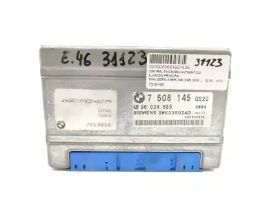 Piesă de schimb auto la mâna a doua UNITATE DE CONTROL CUTIE AUTOMATÃ pentru BMW SERIE 3 BERLINA (E46)  Referințe OEM IAM 7508145  
