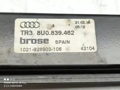 Автозапчасти б/у задний правый стеклорегулятор за audi q3 (8ub, 8ug) 2.0 tdi ссылки oem iam 8u0839462  