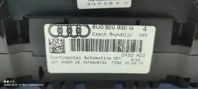 Автозапчастина б/у панель інструментів для audi q3 (8ub, 8ug) 2.0 tdi посилання на oem iam 8u0920930g