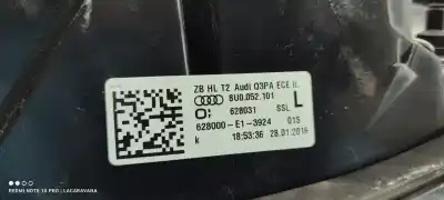 Автозапчастина б/у лівий ход ліхар для audi q3 (8ub, 8ug) 2.0 tdi посилання на oem iam 8u0052101l   Автозапчастина б/у лівий ход ліхар для audi q3 (8ub, 8ug) 2.0 tdi посилання на oem iam 8u0052101l