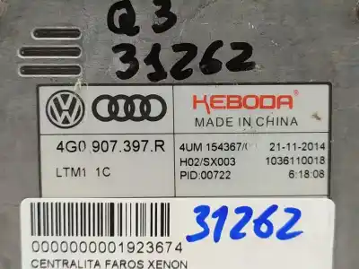 Автозапчасти б/у блок управления ксеноновыми фарами за audi q3 (8ub, 8ug) 2.0 tdi ссылки oem iam 4g0907397r   Автозапчасти б/у блок управления ксеноновыми фарами за audi q3 (8ub, 8ug) 2.0 tdi ссылки oem iam 4g0907397r