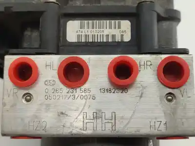 Peça sobressalente para automóvel em segunda mão abs por opel corsa c enjoy referências oem iam 0265231585  