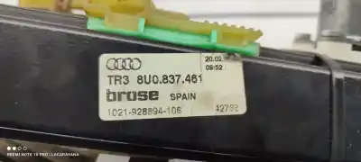 Автозапчастина б/у регулятор вікна передній лівий для audi q3 (8ub, 8ug) 2.0 tdi посилання на oem iam 8k0959801b