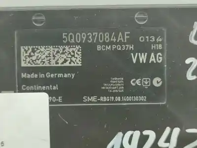 Автозапчастина б/у електронний модуль для seat leon (5f1) style посилання на oem iam 5q0937084af  