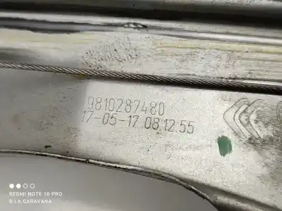 Автозапчастина б/у регулятор переднього правого скла для citroen c4 cactus business посилання на oem iam 9810287480