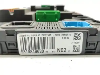 Автозапчасти б/у блок реле/предохранителей за citroen c4 cactus business ссылки oem iam 9819849680  