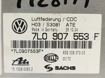 Автозапчасти б/у БЛОК УПРАВЛЕНИЯ ПОДВЕСКОЙ за VOLKSWAGEN TOUAREG (7LA)  ссылки OEM IAM 7L0907553F  