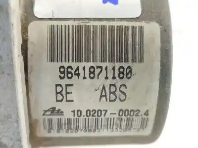 Pièce détachée automobile d'occasion abs (système anti-blocage des roues) pour peugeot 206 berlina play station 2 références oem iam 9641871180  