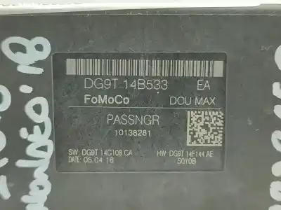 Peça sobressalente para automóvel em segunda mão módulo eletrônico por ford mondeo lim. titanium 180 cv / 132 kw referências oem iam dg9t14b533ea