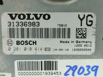 Second-hand car spare part ecu engine control for volvo v40 kinetic oem iam references 0281018414  