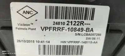 Peça sobressalente para automóvel em segunda mão quadrante por renault clio iv business referências oem iam 248102122r  