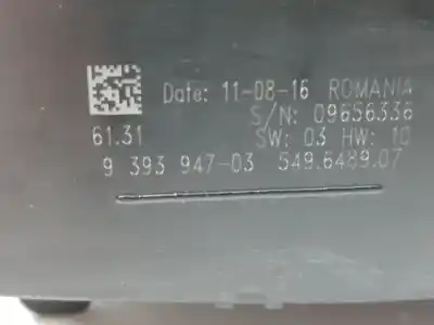 Tweedehands auto-onderdeel lichtbesturing voor bmw 1 (f20) 116 d oem iam-referenties 939394703