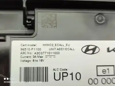Pièce détachée automobile d'occasion module électronique pour kia sportage drive 2wd références oem iam 96510p1100  
