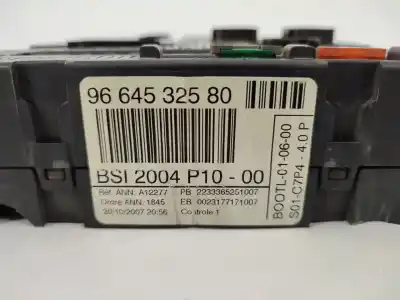 Second-hand car spare part fuse box unit for citroen c2 furio oem iam references 9664532580  