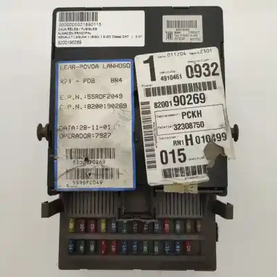 İkinci el araba yedek parçası röle/sigorta kutusu için renault laguna ii (bg0) authentique oem iam referansları 8200190269  