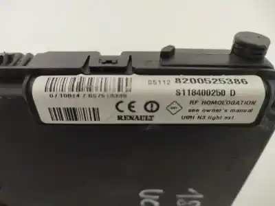 Second-hand car spare part fuse box unit for renault scenic ii 1.5 dci diesel 101 cv / 74 kw oem iam references 8200525386  