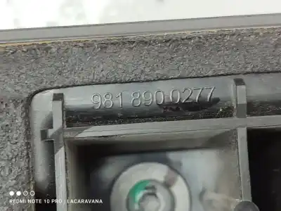 Peça sobressalente para automóvel em segunda mão barras do tejadilho por peugeot rifter active nav+ standard referências oem iam 9818900277  