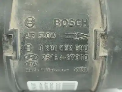 Peça sobressalente para automóvel em segunda mão medidor de massa de ar por hyundai santa fe (sm) 2.0 gls crdi referências oem iam 2816427900