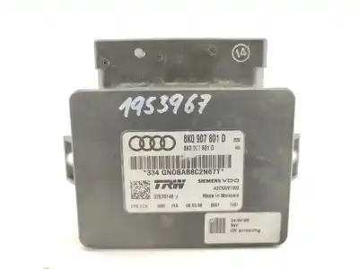 Second-hand car spare part electronic module for audi a4 b8 (8k2) 2.0 tdi oem iam references 8k0907801d  