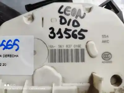 Автозапчасти б/у замок передней правой двери за seat leon (5f1) 2.0 tdi ссылки oem iam 5k1837016e  