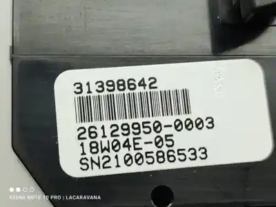 Second-hand car spare part climate control for volvo v40 básico oem iam references 31398642  