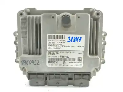 Second-hand car spare part ECU ENGINE CONTROL for FORD FOCUS SPORTBREAK (CAP)  OEM IAM references 4M5112A650ND  