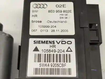 Автозапчастина б/у двигатель заднього правого скла для audi a4 b7 avant (8ed) 2.0 tdi 16v посилання на oem iam 8e0959802e