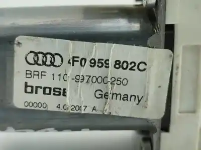 Second-hand car spare part rear right window motor for audi a6 c6 avant (4f5) 2.0 tdi oem iam references 4f0959802c