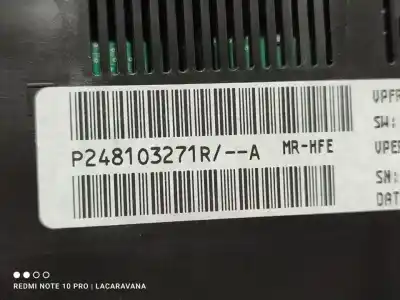 Peça sobressalente para automóvel em segunda mão quadrante por renault kadjar life referências oem iam 248103271r  