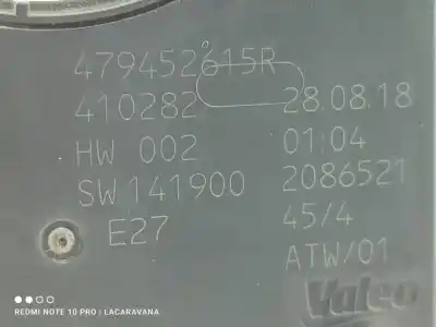 Peça sobressalente para automóvel em segunda mão sensor por renault kadjar life referências oem iam 479452615r  
