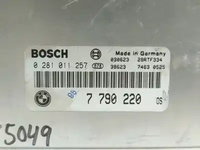 Second-hand car spare part ECU ENGINE CONTROL for BMW X5 (E53)  OEM IAM references 0281011257  